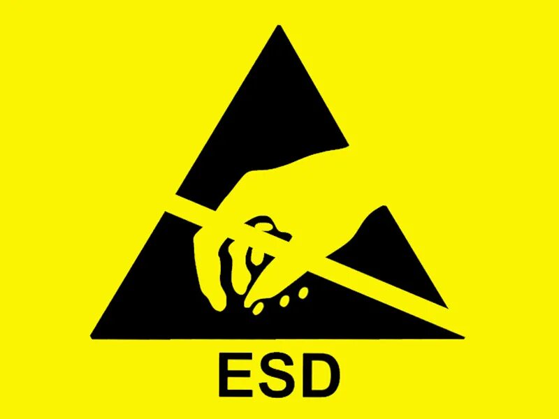 Знак ESD защита. Наклейка ESD. Знак антистатики. Значок антистатики ESD.