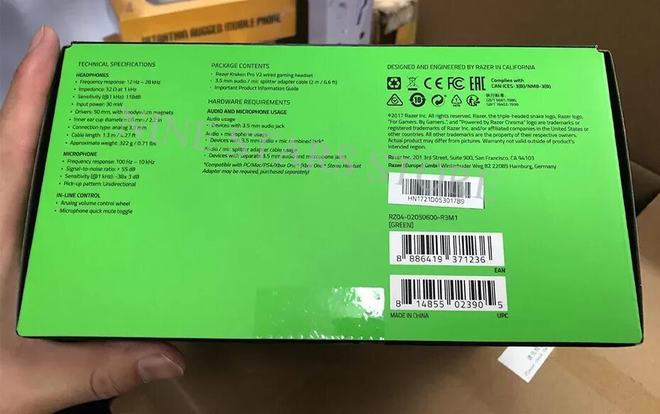 Где код активации razer blackshark v2 x. Серийный номер наушников razer. наушники razer blackshark v2 серийный код.