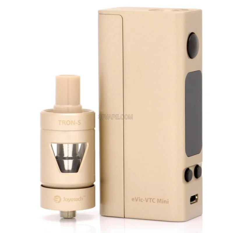 Joyetech EVIC VTC Mini 75 TC С tron-s. Вейп Gold ультра мини. Мод электронка Joyetech. Золотой под вейп.