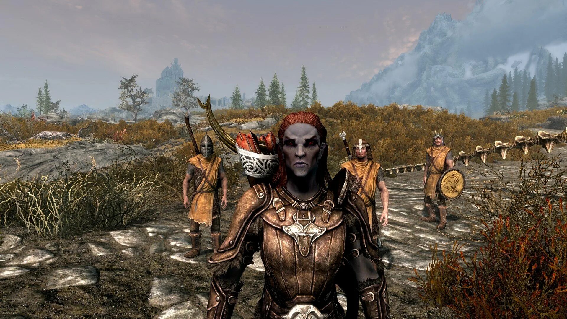 Скурим 5. Скайрим довакин. Скайрим меховой доспех unpb. Скайрим без модов. The elder scrolls 5 skyrim anniversary edition.