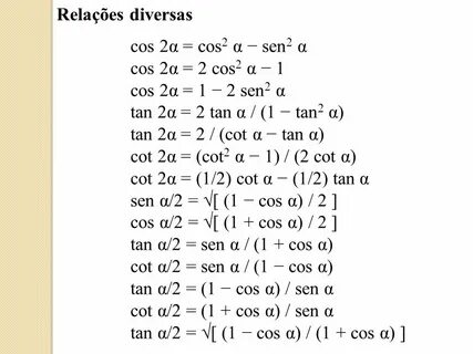 1 cos α