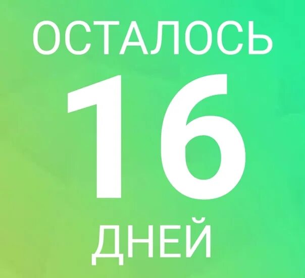 Осталось 16 дней. Осталось 16 дней картинка. Осталось 12 дней до дня рождения. Осталось 16 дней до день рождения.