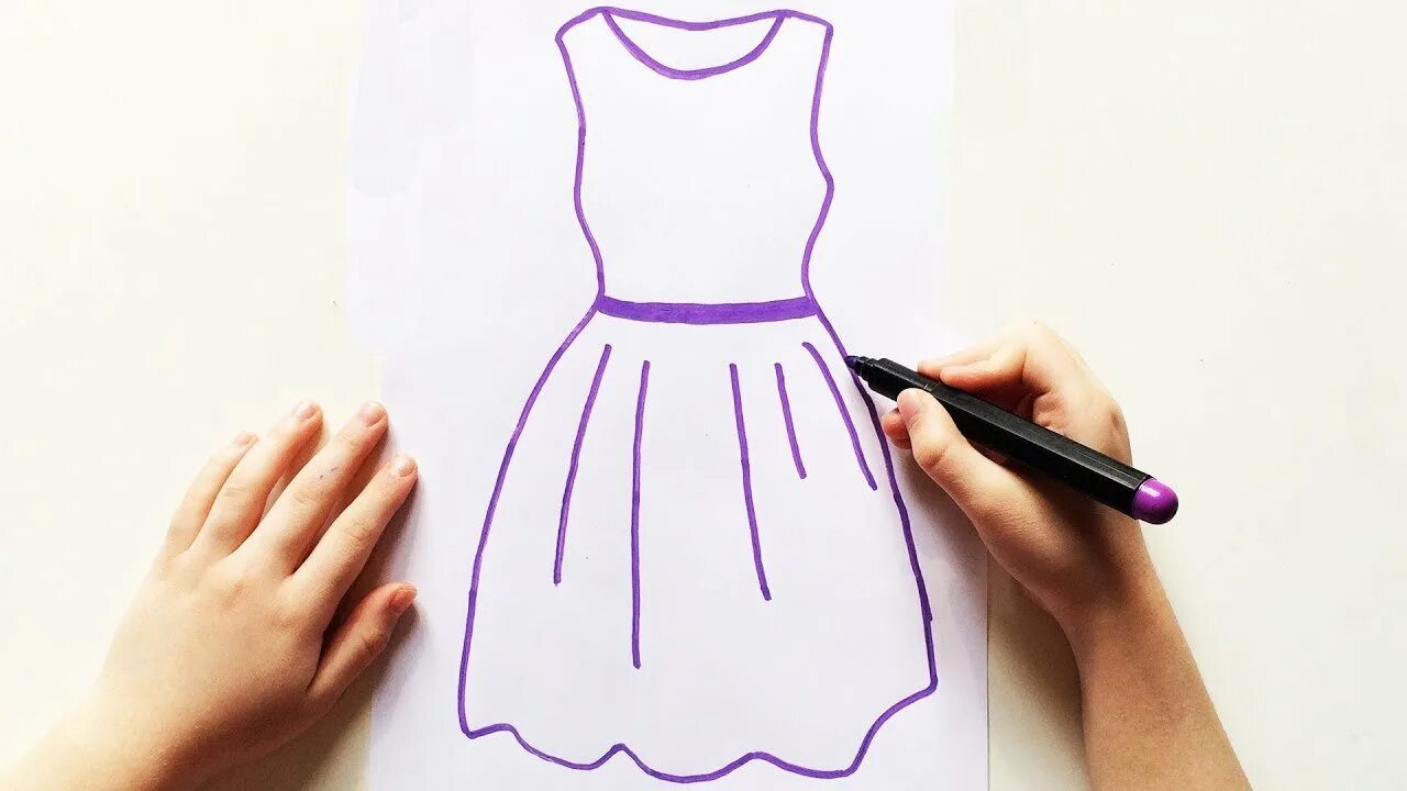 Легко и быстро про. Платье рисунок. Рисунки для срисовки платья. Платье рисунок карандашом. Картинки для срисовки платья.