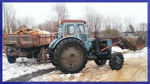 Трактор т 40 с куном