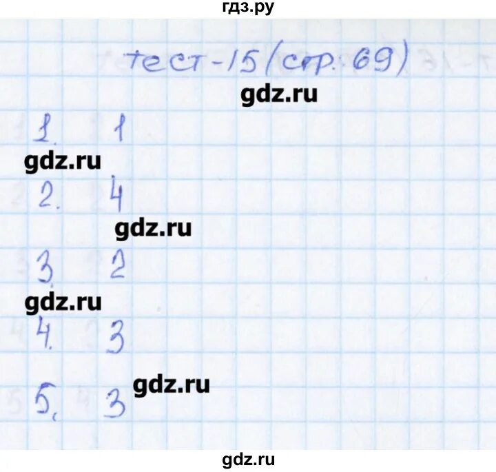 Тест 15 из 20