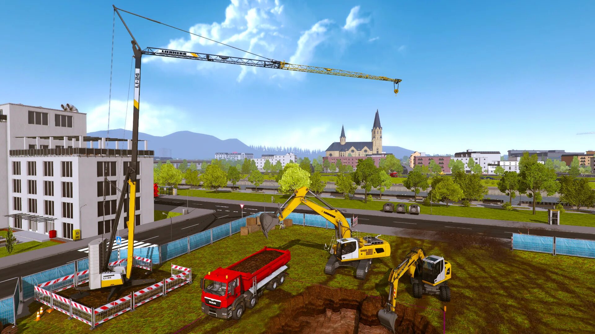 Констракшн симулятор 2015. Игра Construction Simulator 2015. Конструктор симулятор 2015. Bau Simulator 2015.