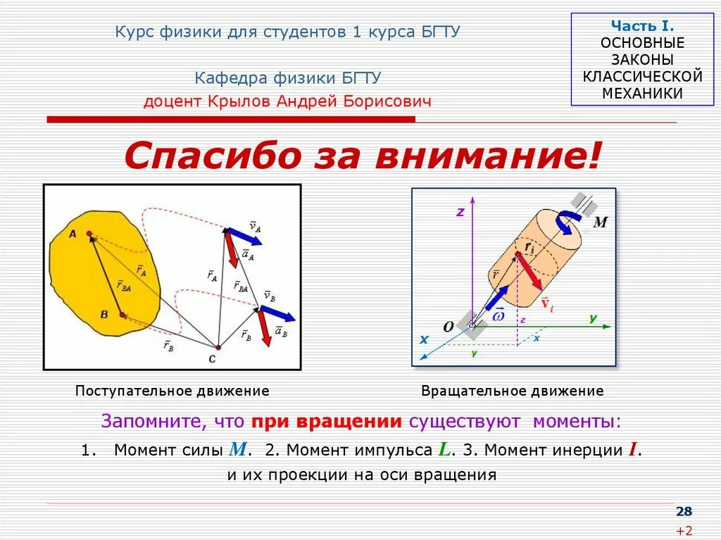 Динамика поступательного и вращательного движения. Поступательное и вращательное движение твердого тела формулы. Поступательное и вращательное движение твердого тела физика. Поступательное движение твердого тела определяется.