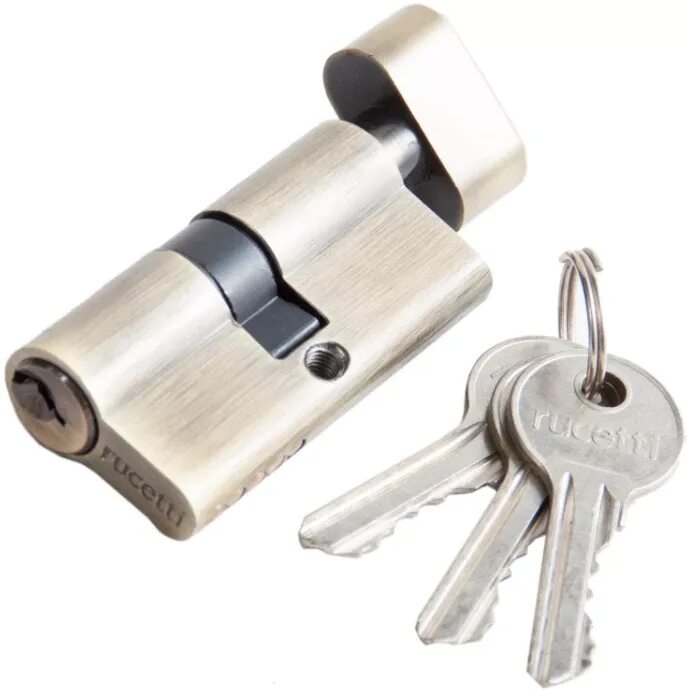Цилиндр ключ-вертушка (Morelli 60ck BL, черный (ключ-вертушка)). Ключевой цилиндр с поворотной ручкой (60мм) r60ck SN RUCETTI. Цилиндровый механизм em-60 APECS Basic. Ключевой цилиндр r60ck ab бронза (ключ завертка) 60 мм. Где можно купить цилиндр