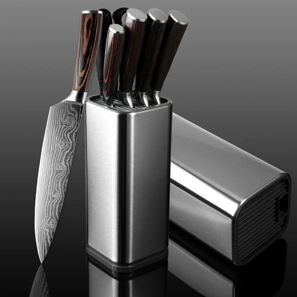 Ножи Kitchen Knife Stainless Steel. Набор ножей XITUO из нержавеющей стали, 4 шт. Kitchen Chef подставка для ножей. Набор ножей Chef Master Fine Stainless Steel. Купить нержавеющий нож