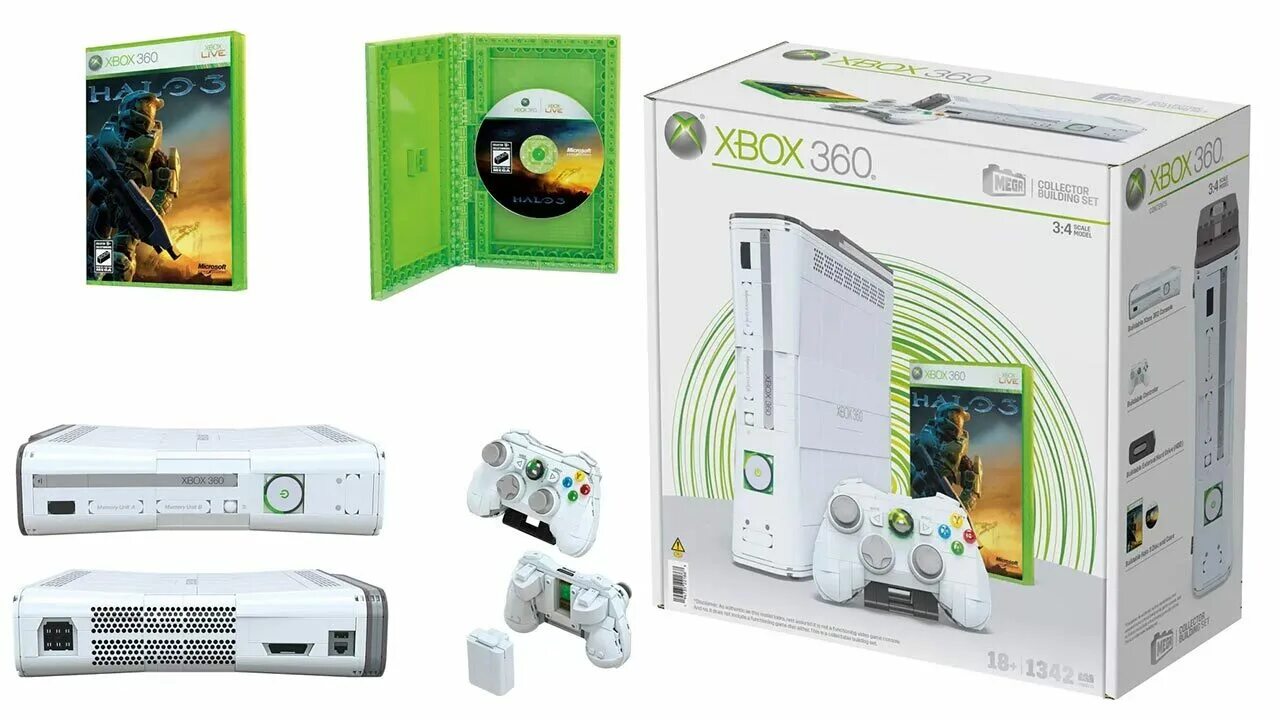 Xbox в форме головы. Xbox 360 collection