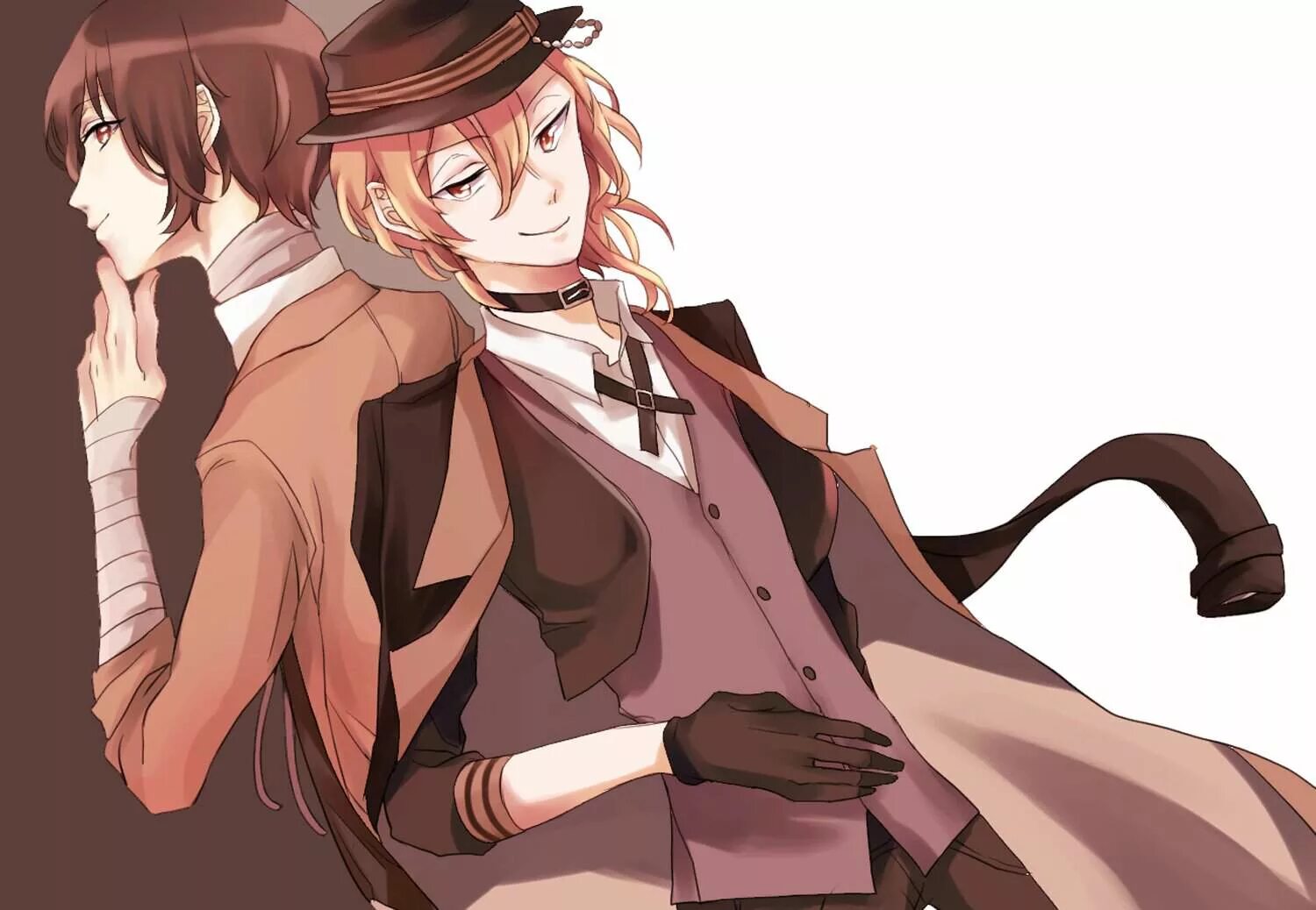 Dazai x eiffel tower. Аниме великий из бродячих псов соукоку. Дазай и одасаку любовь. Дадзай осаму бсд портовая мафия. Осаму дазай/ацуши накаджима.