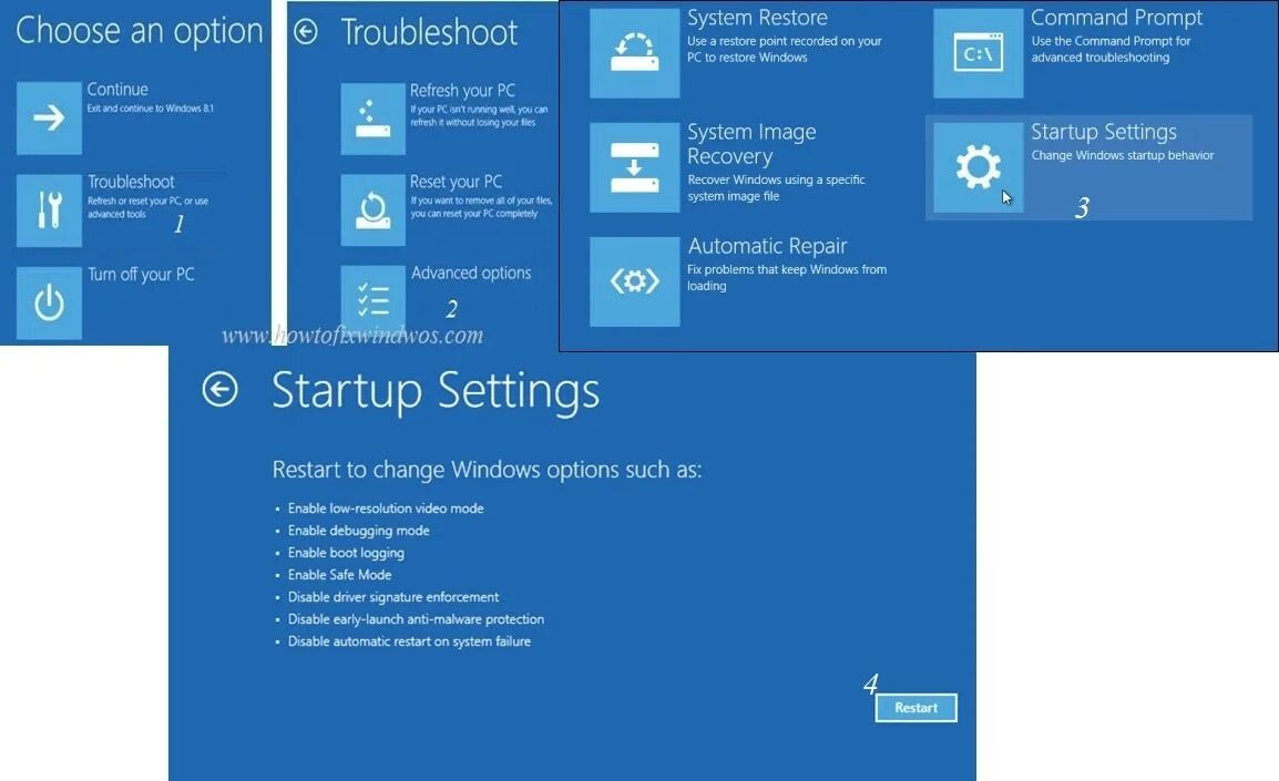 Startup setting. Startup settings Windows. Advanced Startup перевод. Startup troubleshoot. Performance options Windows 10 где находится.