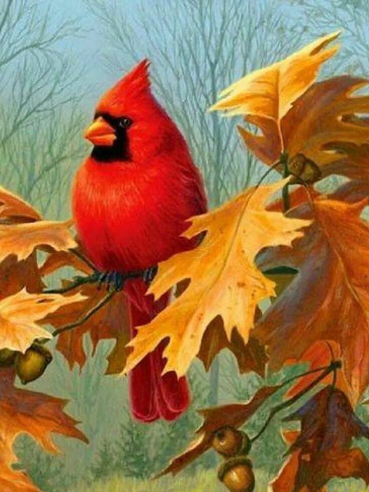 Fall bird. Художник James Hautman. James Hautman картины.