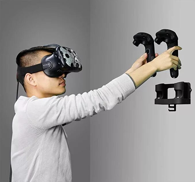 Виртуальные очки с джойстиком цена. VR очки HTC Vive. HTC Viva VR. ВР очки HTC Vive. VR шлем HTC.