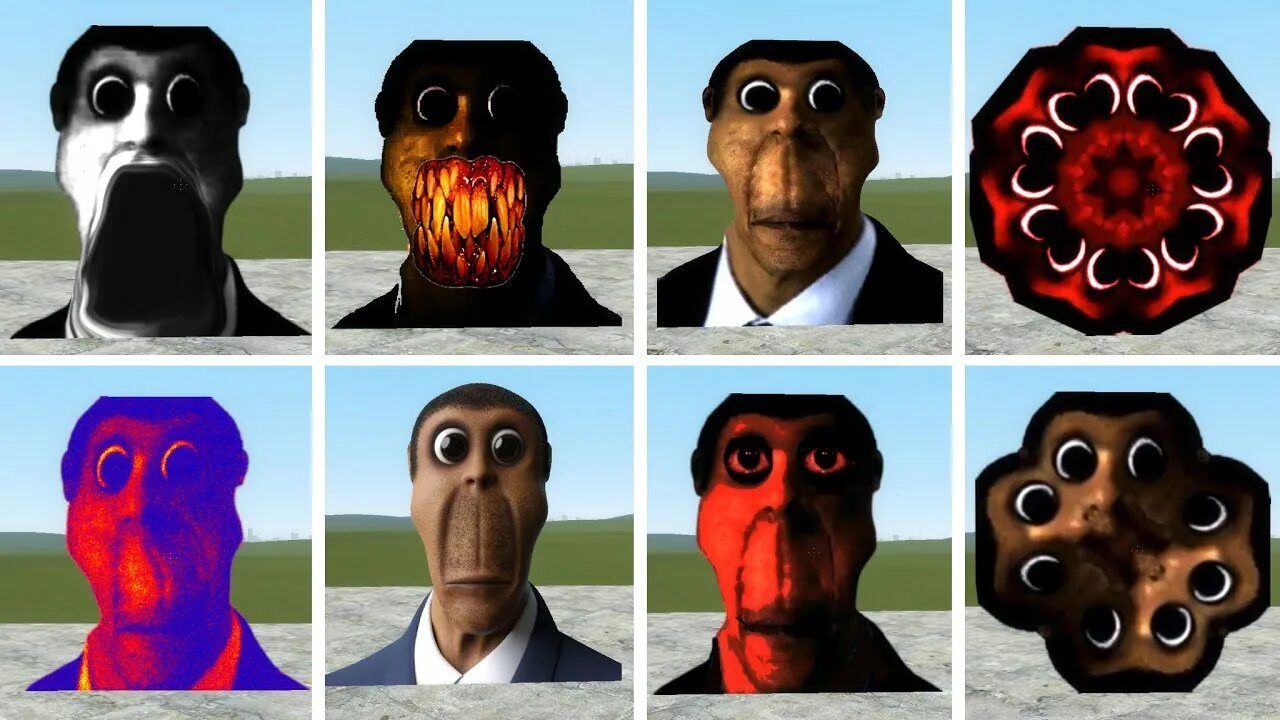 Ultimate nextbots pack. Обунга Garry's Mod. Обунга Nextbot. Obunga Nextbot Gmod. Обама Nextbot.