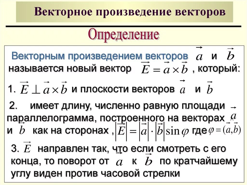 Вектороноепроизведение векторов. Вектроноепроизведенрие векторов. Векторное произведение векторов. Векторное произведение двух векторов.