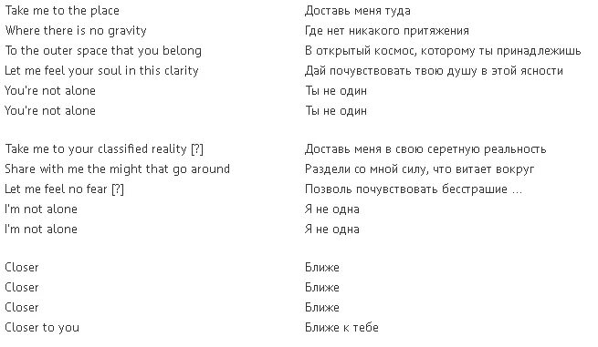 Переведи closer. Слова песни Притяжение. Слова песни оттепель Паулина Андреева. Слова песни оттепель. Притяжение песня текст песни.