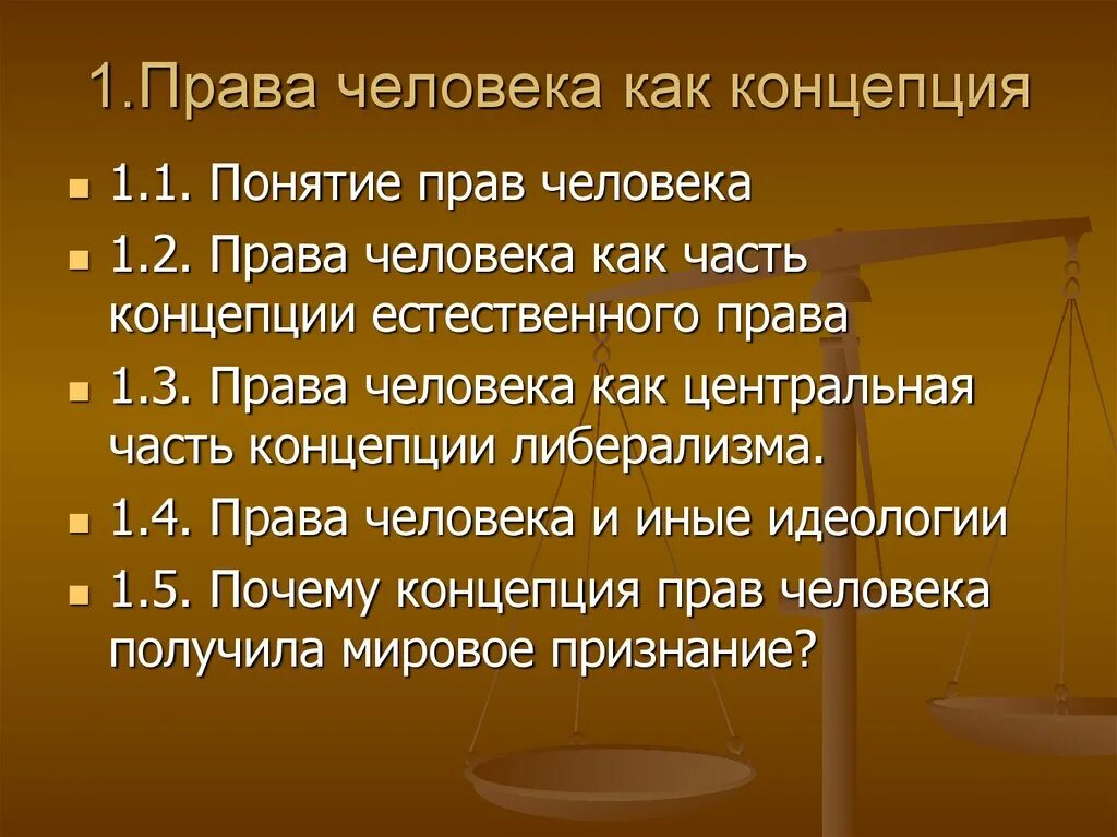 Приоритет прав человека характеристика. Концепции прав человека. Понятие прав человека.