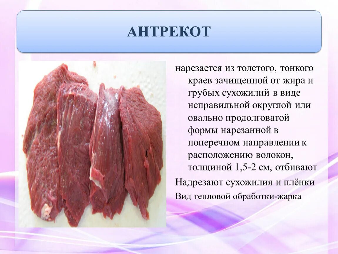 Вырезка используется для