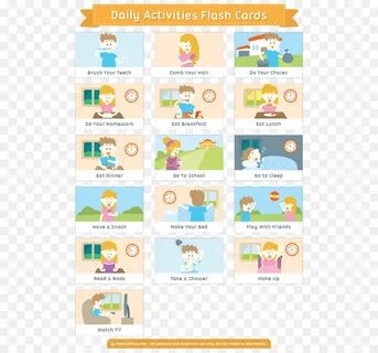 Daily routine cards