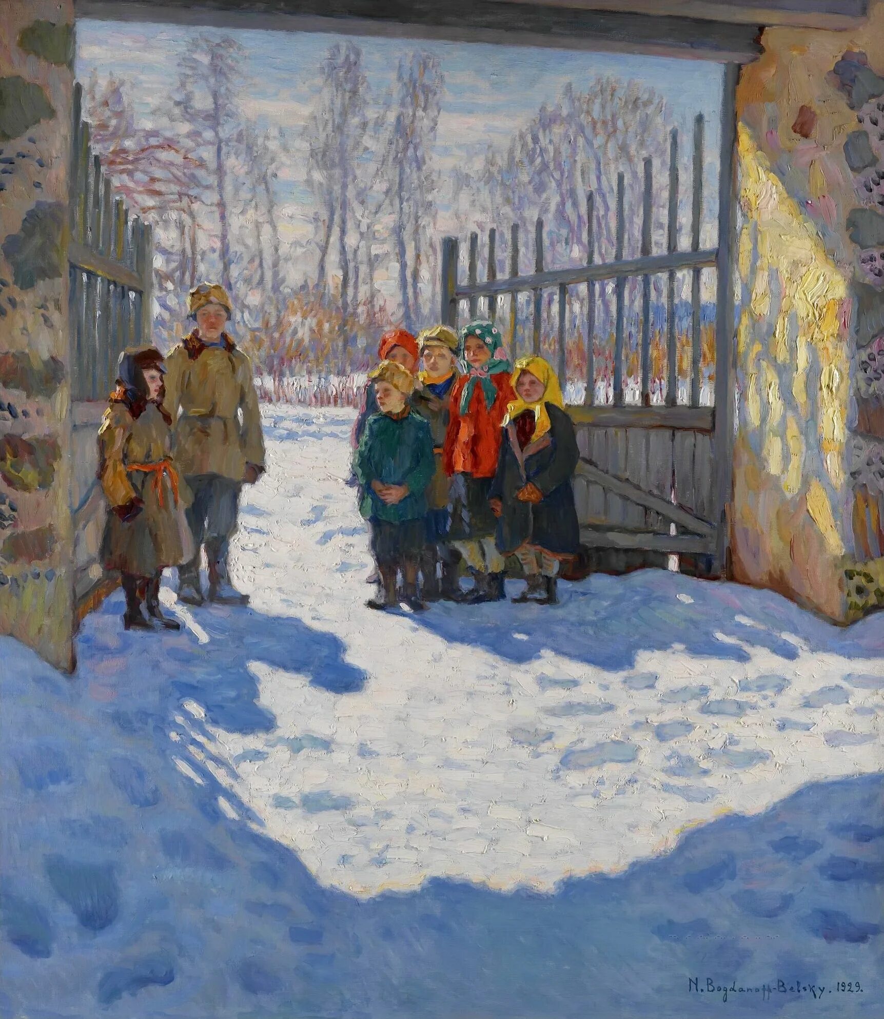 Деревенский ученик. Деревенский ученик