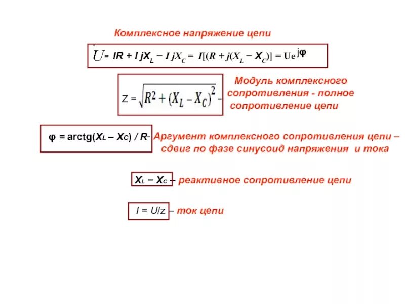 Полное напряжение в цепи равно. Комплексное сопротивление цепи формула. комплексное входное сопротивление цепи формула. модуль полного комплексного сопротивления цепи. комплексное напряжение формула.