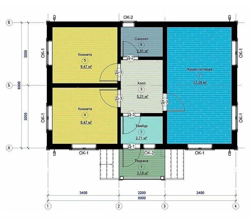 Дом 7 на 9 м. Каркасный дом 6х9 одноэтажный проект. Каркасный дом 6х9 одноэтажный планировка. Планировка каркасного дома 9х9 одноэтажный. Дом 6х9 одноэтажный планировка.
