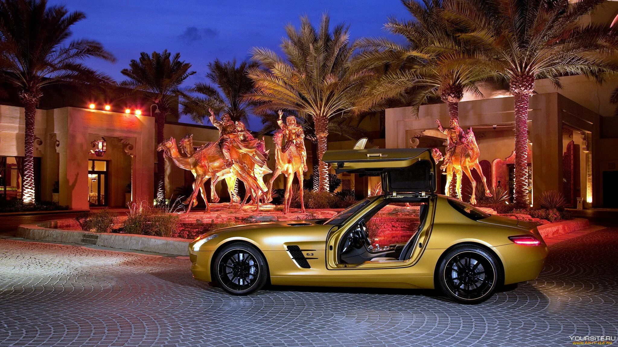 катар пустыня. мерседес sls майами. роскоши пустыни. Brabus rocket 900. фотосъемка в пустыне.