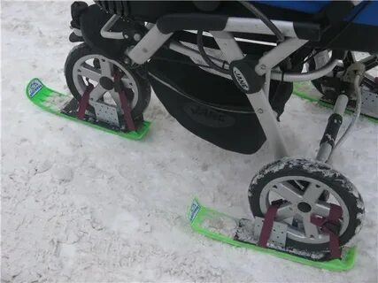 Лыжи на коляску отзывы