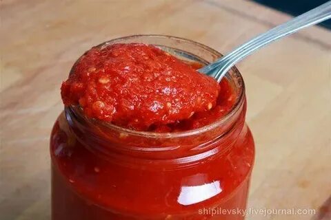 Армянская аджика из перца
