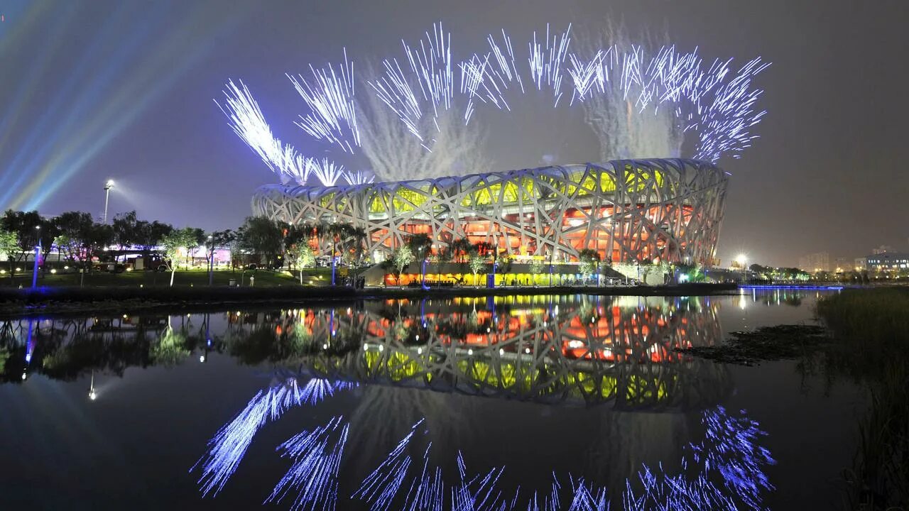 Year stadia. Олимпийская деревня Китай 2022. Национальный стадион (Пекин). Зимние Олимпийские игры в Пекине 2022.