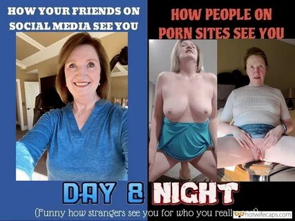 Friends Flashing Bottomless hotwife caption: HOW DO YOUR FRIENDS ON SOCIAL ...