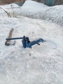 Замерзает колонка