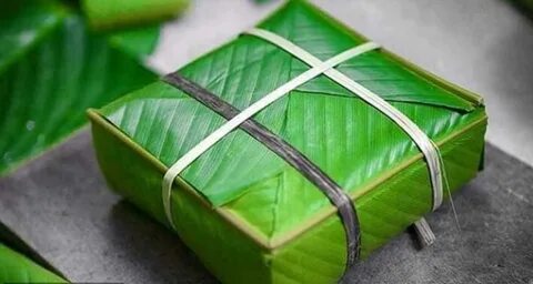 Awesome applications for Banana leaves as a replacement for plastic packagi...