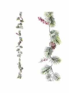 Гирлянда хвойная искусственная