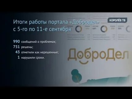Добро дел веселое