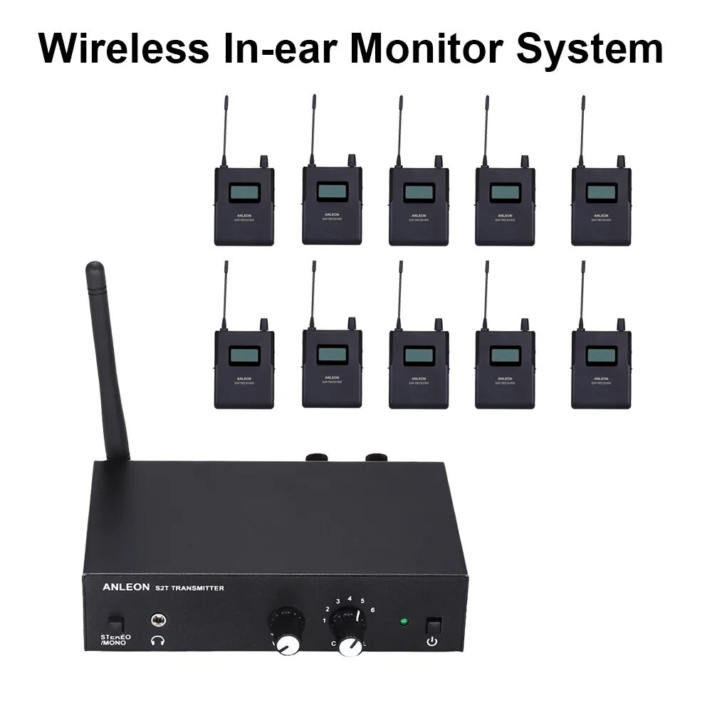 Wireless monitor system. Anleon s1. wireless monitor. anleon s2 система ушного мониторинга купить казань.