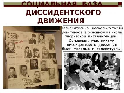 Диссиденты правозащитники