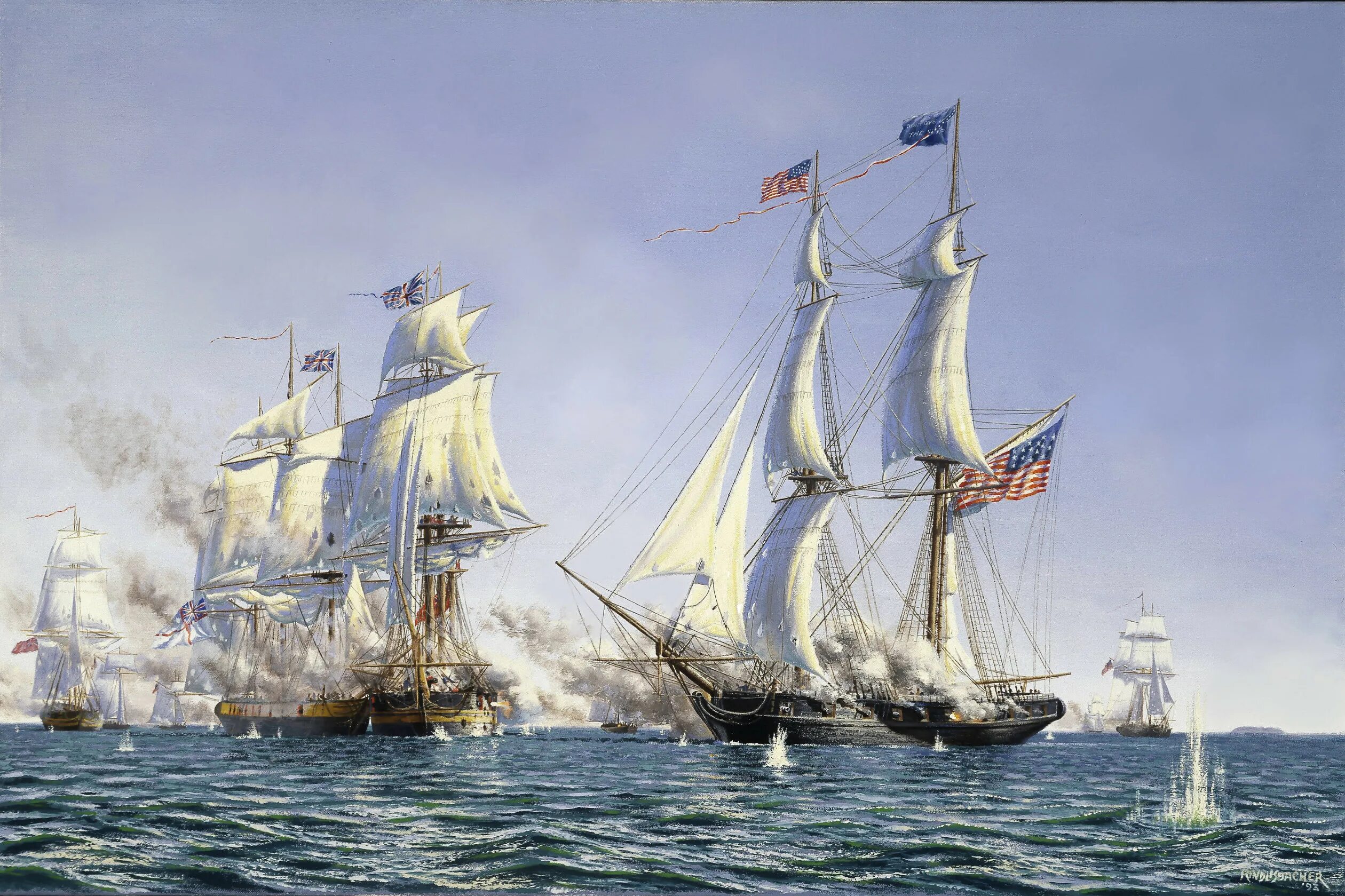 Линейные корабли 1853. Русские корабли 18