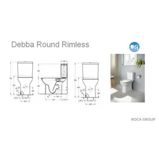 Roca debba унитаз напольный с бачком