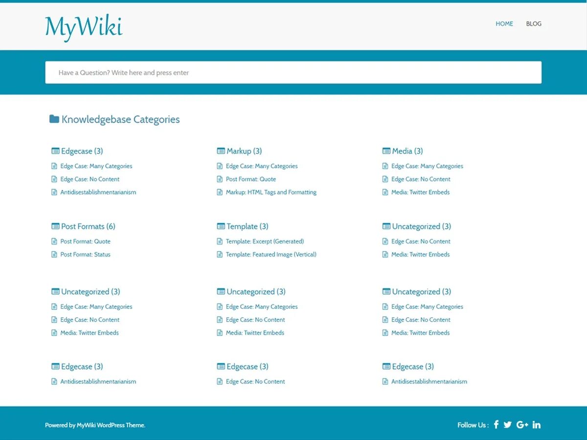 Categories posting. WORDPRESS Wiki. WORDPRESS Wiki Theme. WORDPRESS 1.0.