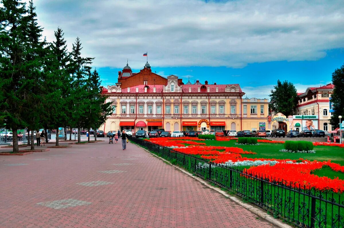 Город томск летом