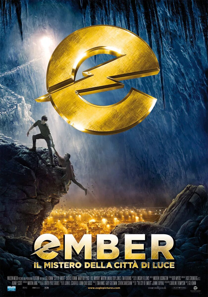 Город Эмбер (2008). Город Эмбер - City of ember (2008) Постер. Амбер сити