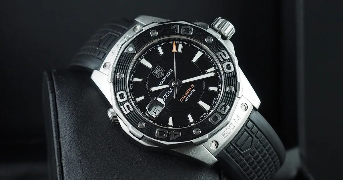 Tag heuer calibre 5. Tag Heuer Aquaracer 500m Calibre 5. Tag Heuer Aquaracer Calibre 5 механика. Таг хоер акварейсер Калибр 5 или. Tag Heuer Formula 1 Calibre 5.