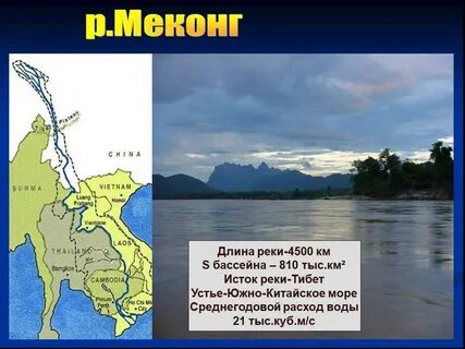 Устье реки меконг