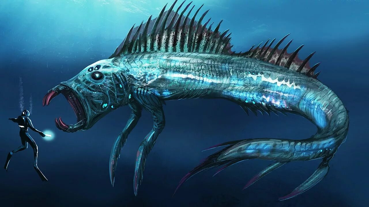 Как выглядит рыба левиафан Game Time: Subnautica play through (pt. 2): Holy Crap That Was Huge!!! YouTube