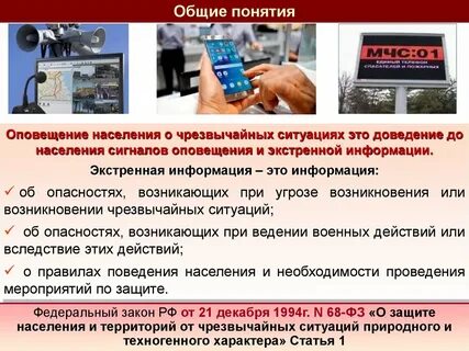 Провести информирование