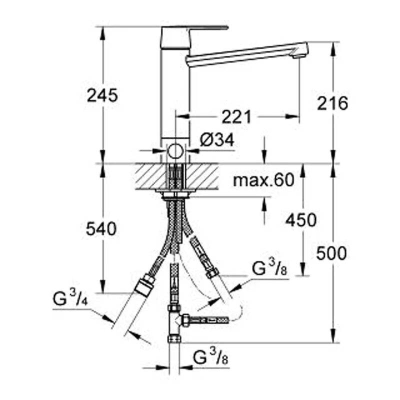 30198000 Grohe. Grohe get 30196000. Кухонный смеситель Grohe get. Смеситель 30196000.