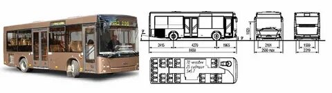 Техническая характеристика автобуса маз
