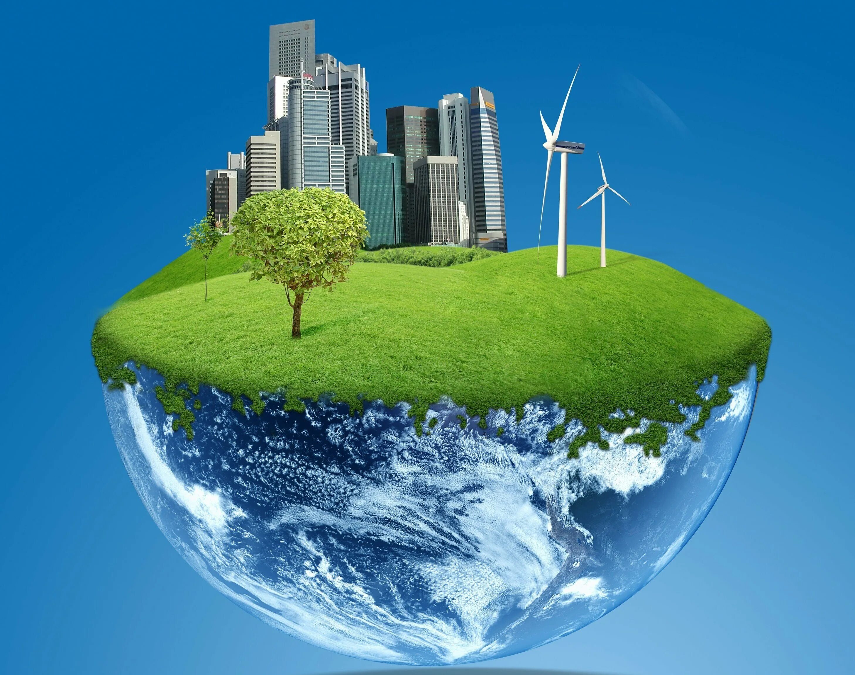 Экология. Зеленая экономика. Чистая земля. Чистая Планета.
